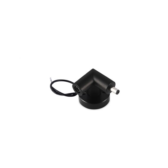 Donolux L Connector R DL20651 B1 Токопроводящий угловой соединитель (правый) с проводом для светильника DL20651, DC24В, D36xL53,5xH40,5 мм, черный