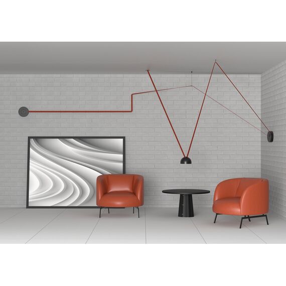 Donolux Sling BR Токопроводящий ремень Sling System, L20000xW29xH3 мм, DC48В, красный, изображение 2