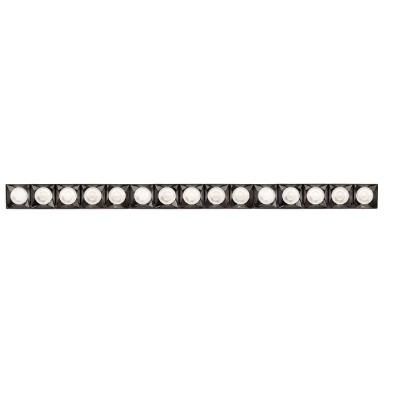 Donolux DL18519M141A30.38.573GB 150 Donolux Led светильник встраиваемый, 30W, 573х74,8мм, H39,8мм, 2700Lm, 38°, 3000К, Ra80, IP20, UGR16, корп, изображение 2