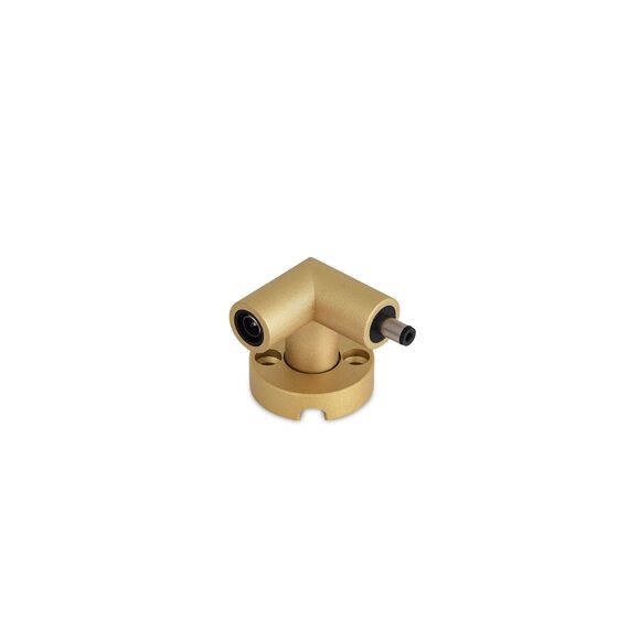 Donolux L Connector R DL20651 Brass Токопроводящий угловой соединитель (правый) для светильника DL20651, DC24В, D36xL53,5xH40,5 мм, латунь, изображение 2