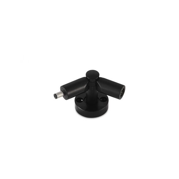 Donolux L Connector DL20651 B 15-180 Токопроводящий угловой соединитель (поворотный, 15-180°) для светильника DL20651, DC24В, D36xL53,5xH40,5 мм черный