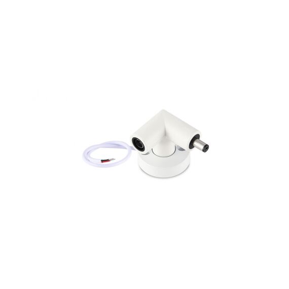 Donolux L Connector R DL20651 W1 Токопроводящий угловой соединитель (правый) с проводом для светильника DL20651, DC24В, D36xL53,5xH40,5 мм, белый