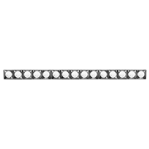 Donolux DL18519M141A30.38.573CH 150 Donolux Led светильник встраиваемый, 30W, 573х74,8мм, H39,8мм, 2700Lm, 38°, 3000К, Ra80, IP20, UGR16, корп, изображение 2