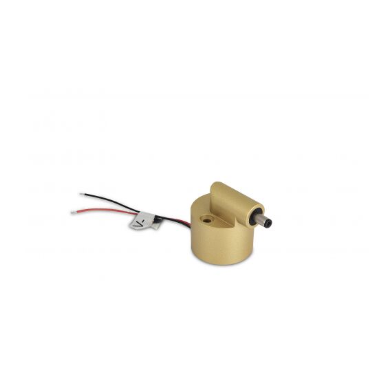 Donolux Power Connector DL20651 Brass1 Адаптер с подводом питания и клеммной колодкой для светильника DL20651, DC24В, D36xL60,7xH40,5 мм, латунь