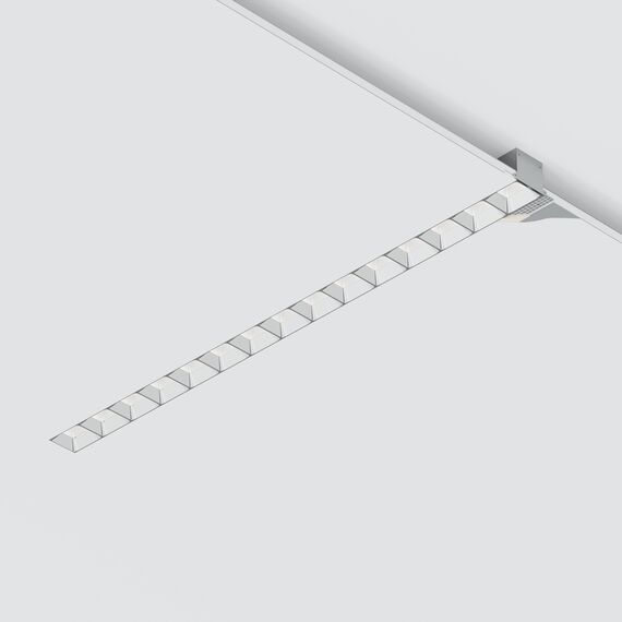 Donolux DL18519M141A30.30.573CH 151 Donolux Led светильник встраиваемый, 30W, 573х74,8мм, H39,8мм, 2700Lm, 30х75°, 3000К, Ra80, IP20, UGR16, к, изображение 4