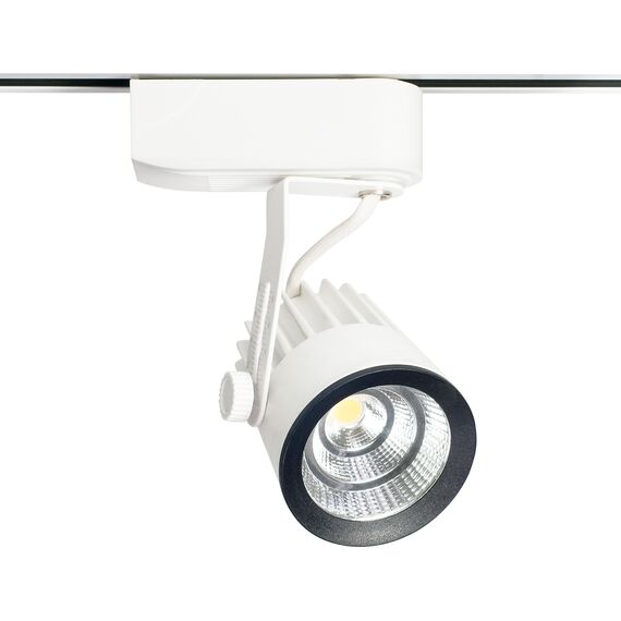 Kink Light 6470 Трековый светильник белый d-7,2 h-15,5 Led15W (4000К)