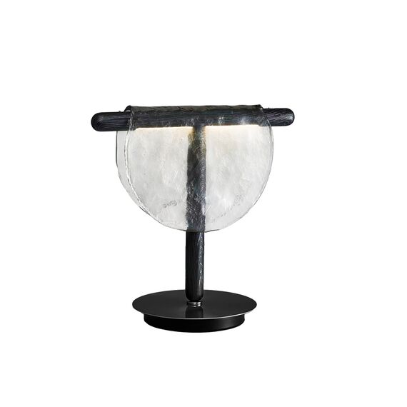 Kink Light 07687-T,19(21) Настольная лампа Тэрро черный (плафон прозрачный) d38 h33 Led 8W (4000K)
