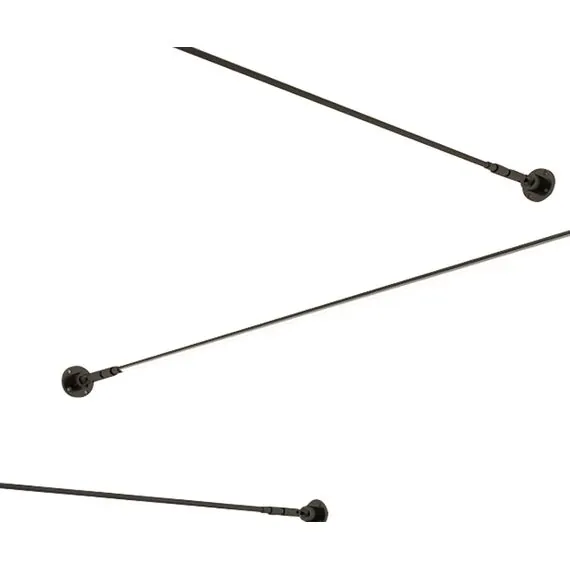 Kink Light 2216-1000,19 Струнный светильник Скайлайн комплект 10 метров, Led 100W (4000K) В комплект входит: крепления +Led лента + драйвер + стальной ремень черный жемчуг + инструмент для установки