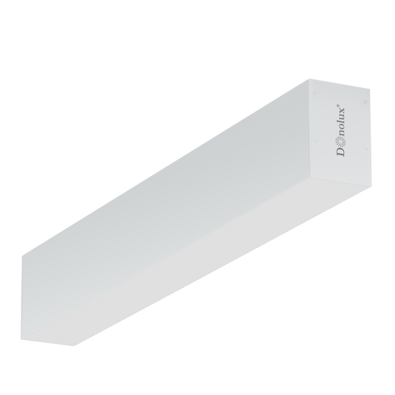 Donolux DL18516C100WW40L4RAL9003 LED LINE ON накладной светодиодный светильник, 38,4Ватт, 2640Lm, 3000К, IIP20, 50х73х1000мм,