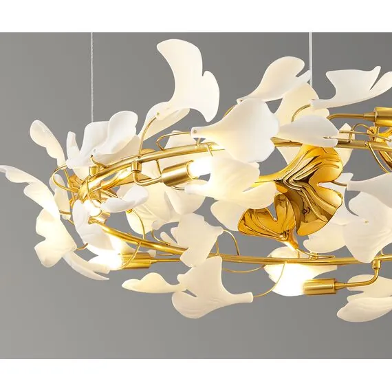 Kink Light 07868-70,36 Люстра Сири латунь d70 h150 G9 7*7W (Led лампы в комплекте), изображение 2
