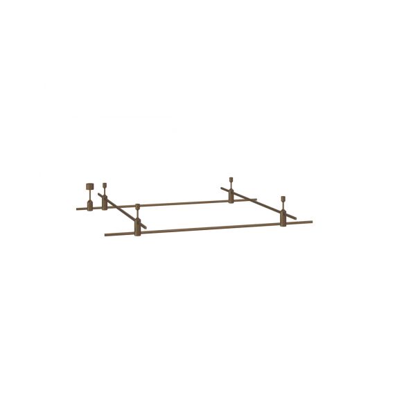 Donolux DL20225L1000x1000A B.Bronze Donolux Magnet Modular System «CODE 1.2», L1000хL1000хH135 мм, DC24V, основание для модульных светил