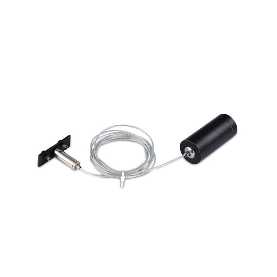 Donolux Suspension kit DLS CB Комплект подвесной для  шинопровода. L1500 мм, цвет черный, 2 шт., изображение 4