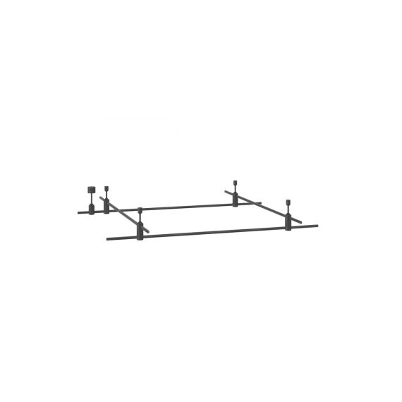 Donolux DL20225L1000x1000A Black Donolux Magnet Modular System «CODE 1.2», L1000хL1000хH135 мм, DC24V, основание для модульных светил