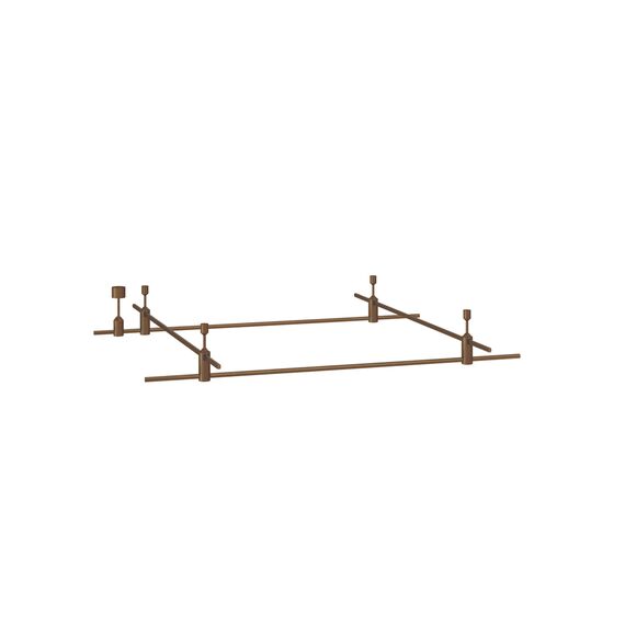 Donolux DL20225L1000x1000A B.Bronze Donolux Magnet Modular System «CODE 1.2», L1000хL1000хH135 мм, DC24V, основание для модульных светил, изображение 2