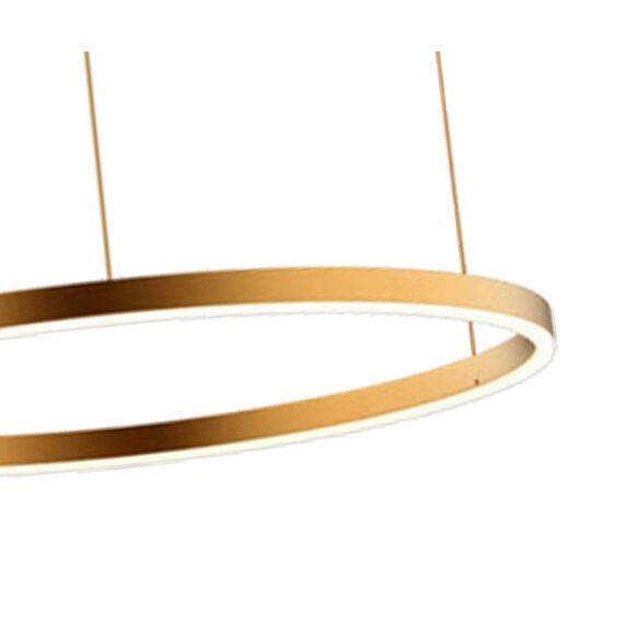 Kink Light 08213,33P(3000K) Подвес Тор матовое золото d60 h150 Led 36W (3000K) 2 типа крепления, изображение 2