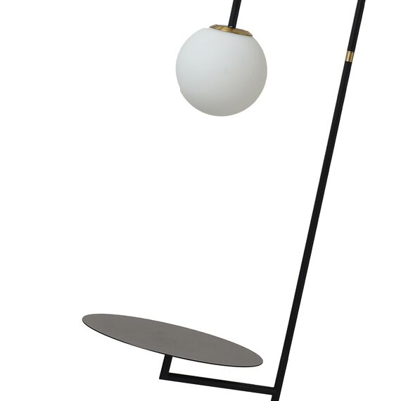 Kink Light 07009,19 Торшер Сиена черный w45*36 h160 E27 1*40w, изображение 2