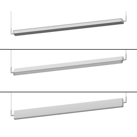 Kink Light 08208-125,01 Подвес Талия белый w125*3,5 h300 Led 50W (4000K), изображение 2
