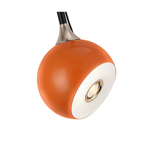 Kink Light 07529-1A,09 Подвес Тимо оранжевый d12 h165 Led 8W (4000K) с лифтом, изображение 2