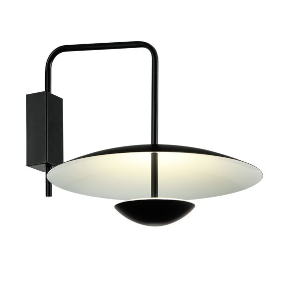 Kink Light 08467-35W,19 Настенный светильник Синди черный d35 L42.5 h38 Led 6W (4000K), изображение 2