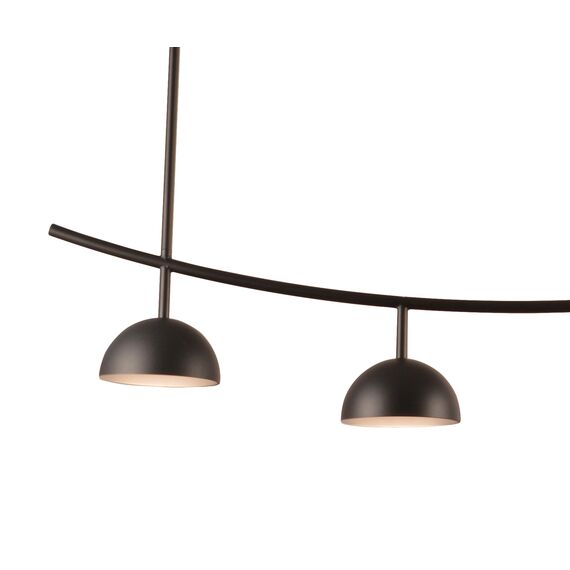 Kink Light 07652-4,19 Люстра Стиви черный w120*15 h120 Led 40W (4000K), изображение 2