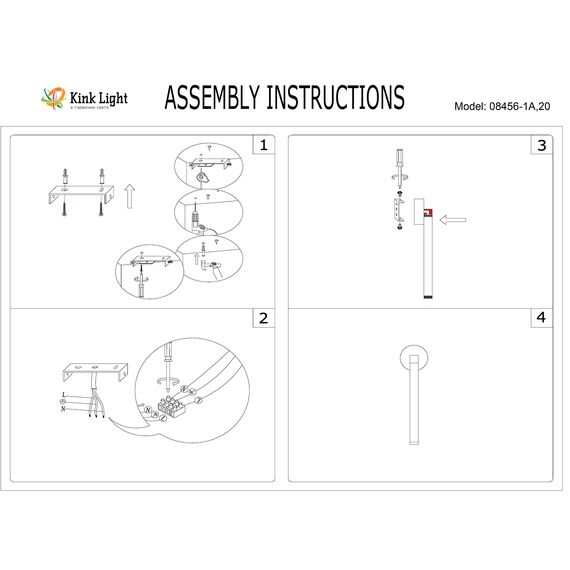 Kink Light 08456-1A,19 Подвес Эванте черный d6 h200 Led 7W (4000K), изображение 2