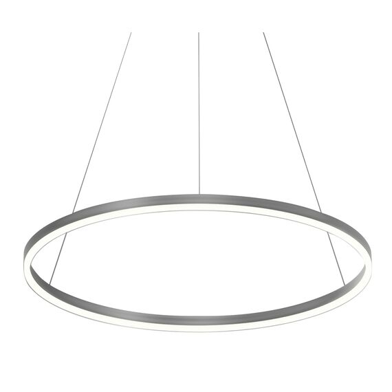 Kink Light 08212,12A(4000K) Подвес Тор матовый никель d40 h150 Led 23W (4000K) 2 типа крепления, изображение 2