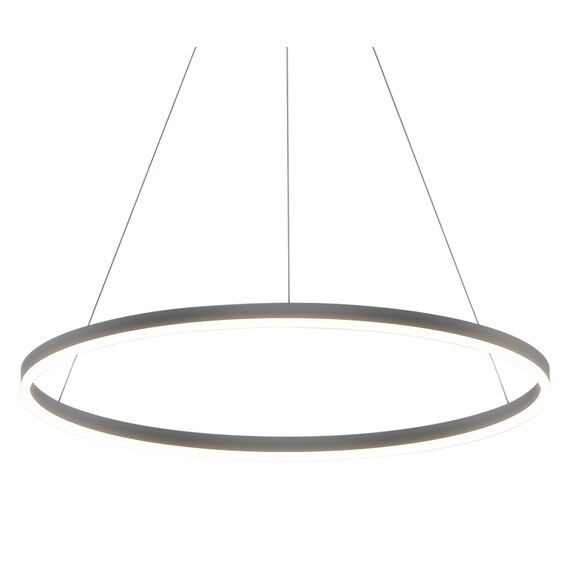 Kink Light 08213,12A(4000K) Подвес Тор матовый никель d60 h150 Led 33W (4000K) 2 типа крепления, изображение 2