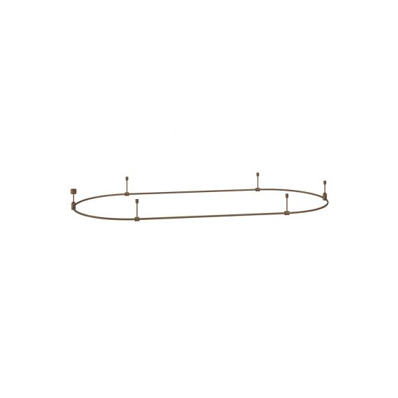 Donolux DL20225OV1800B B.Bronze Donolux Magnet Modular System «CODE 1.2», D800xL1800хH135 мм, DC24V, овальное основание для модульны