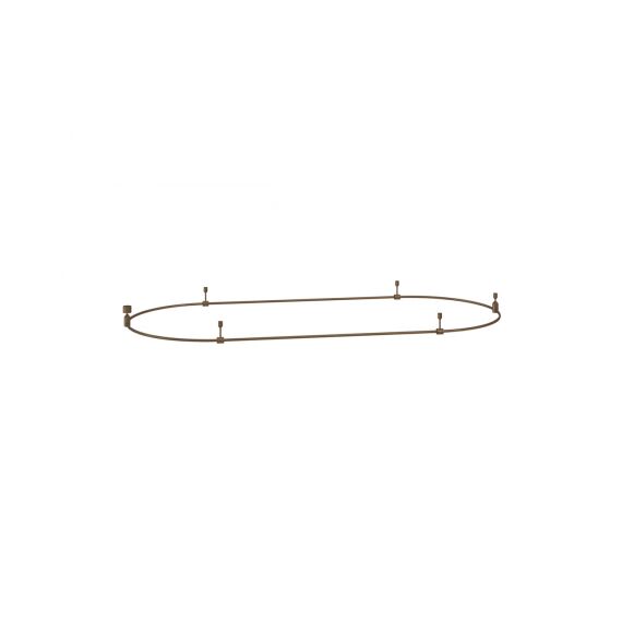 Donolux DL20225OV1800A B.Bronze Donolux Magnet Modular System «CODE 1.2», D800xL1800хH95 мм, DC24V, овальное основание для модульных