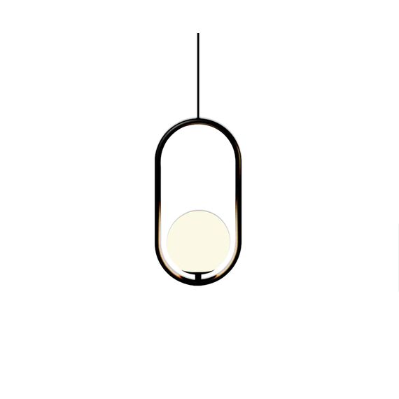 Kink Light 07631-1A,19 Подвес Кенти черный w20*15 h230 E14 1*40W (высота корпуса светильника h40)