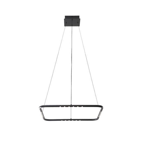 Kink Light 08557-60*60,19 Подвес диммируемый Магни черный w60*60 h200 Led 24W (4000K) с пультом ДУ