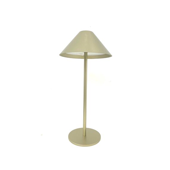 Kink Light 07100-T,36 Настольная лампа диммируемая Лагура шампань d15 h31,5 Led 3W (3000K) автономная работа от 7ч