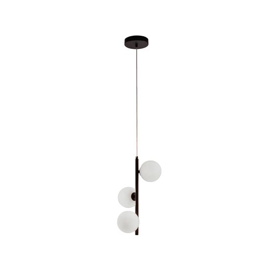 Kink Light 07508-3A,19 Подвес Сида черный d20 h120 G9 3*5W (4000K) (Led лампы в комплекте 4000К)