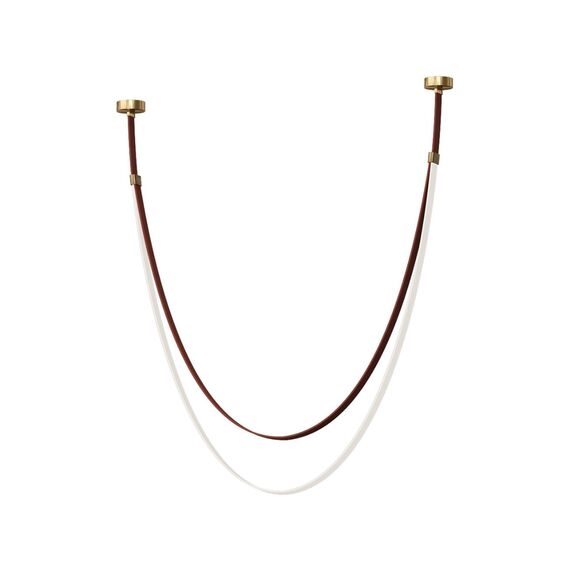 Kink Light 07689-150,04 Подвес Лирд коричневый h150 (длина ремня 300см) Led 92W (4000K)