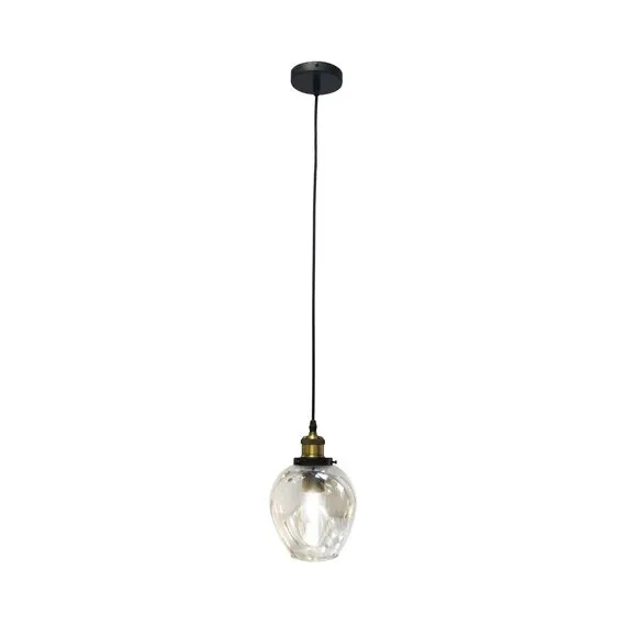 Kink Light 07512-1A,21 Подвес Нисса прозрачный d15 h150 E27 1*40W