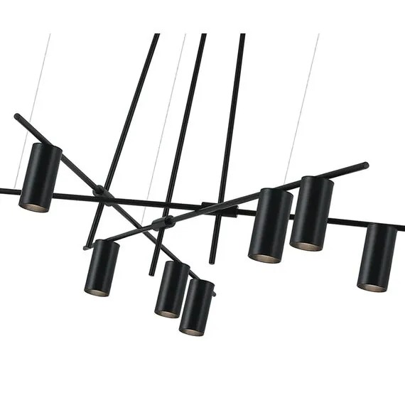 Kink Light 07621-9,19 Люстра Рия черный w125*125 h60 Gu10 9*10W, изображение 3