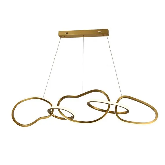 Kink Light 07609-5AL,36 Подвес Сена латунь w120*29 h150 Led 100W (3000K)