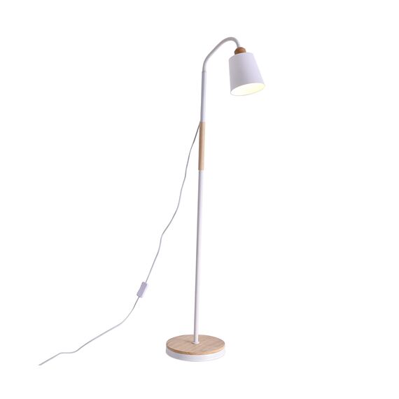 Kink Light 07031,01 Торшер Офелия белый w40*22 h165 Е27 1*40W, изображение 2
