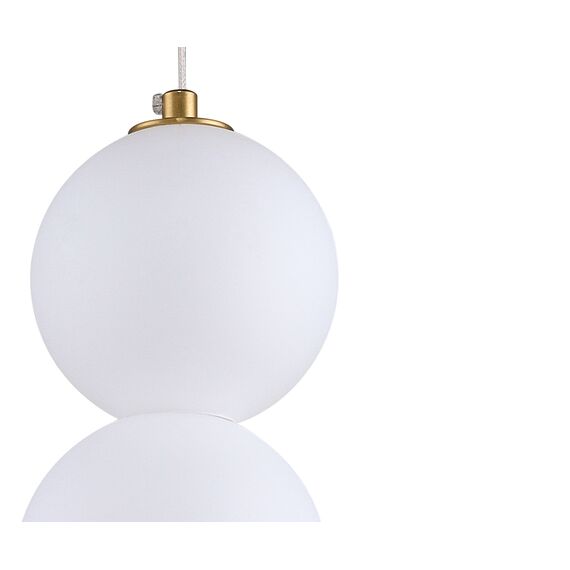Kink Light 07627-3,01 Подвес Мони белый d10 h130 Led 18W (4000K) (высота корпуса 30) (белые матовые плафоны), изображение 2