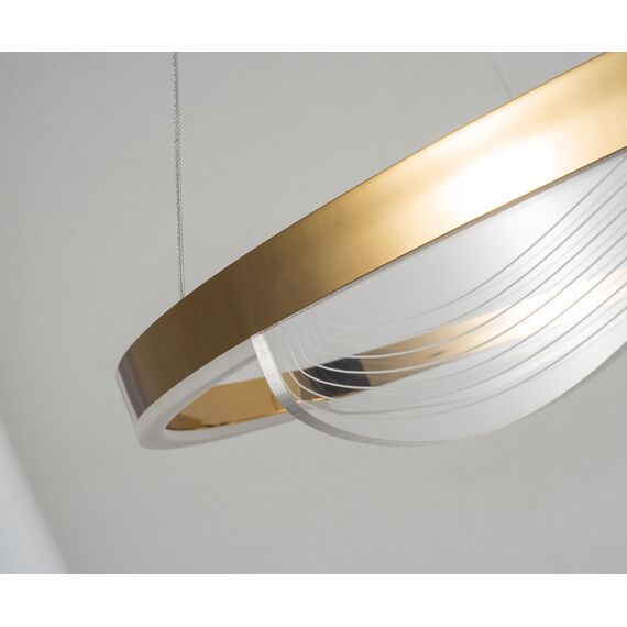 Kink Light 08263-80,36 Подвес Кастела латунь d80 h150 Led 40W (3000K) 2 типа крепления, изображение 2