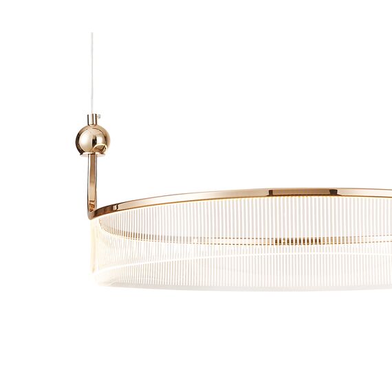 Kink Light 08045-80,37 Подвес Риваль французское золото d80 h150 Led 52W (3000K), изображение 2