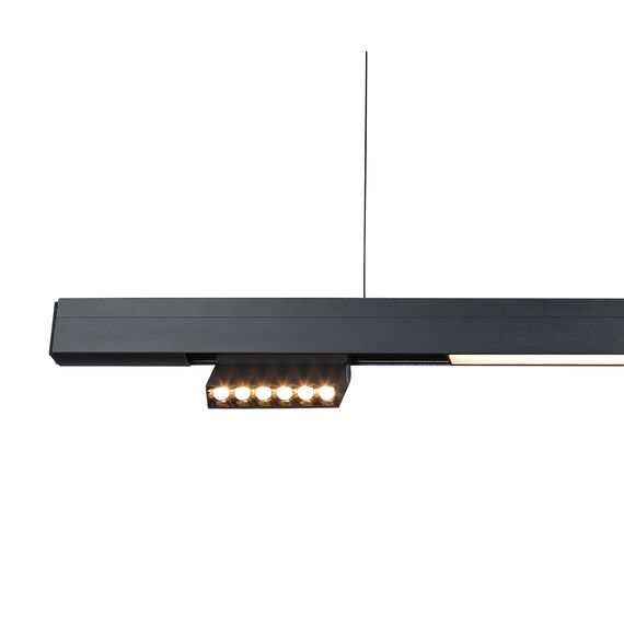 Kink Light 07617A,19 Подвес Лайви черный w150*2,5 h150 высота корпуса h5 Led 34W (4000K), изображение 2
