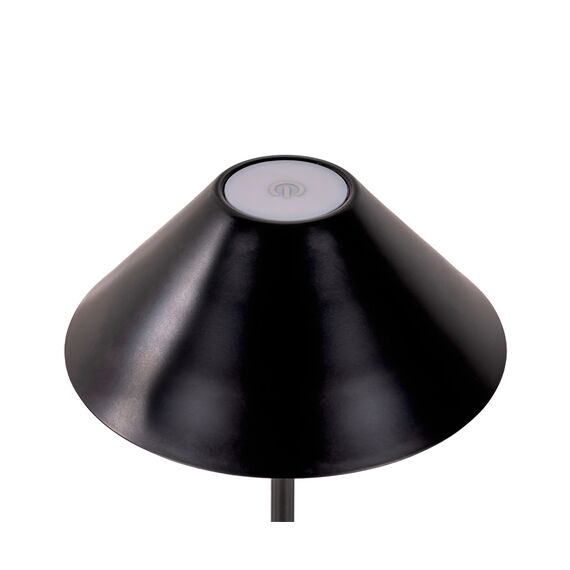 Kink Light 07210-T,19 Автономная настольная лампа диммируемая Паола черный d16 h36 Led 2,5w (3000-6000K), изображение 2
