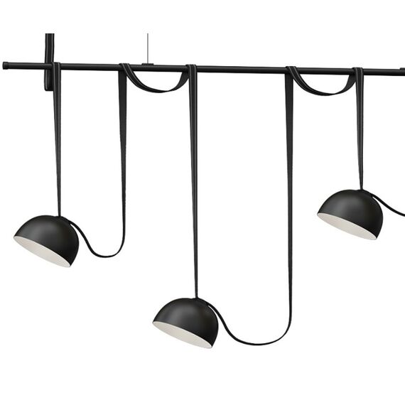 Kink Light 6426-1K,19 Комплект ременной трековой системы Сатори черный w150*20 h245 Led 3*15W (4000K), изображение 2