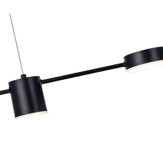 Kink Light 07624-5,19 Люстра Карин черный w120*8,5 h200 Led 3*6W+2*10W (4000K), изображение 3