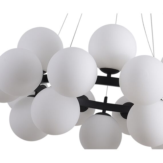 Kink Light 07508-20,19 Люстра Сида черный d86 h120 E14 20*10W, изображение 3