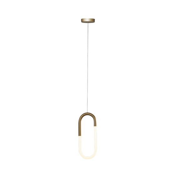 Kink Light 08271,33(3000K) Подвес Канто золото d14 h200 (высота корпуса светильника h34) Led 12W (3000K), изображение 4