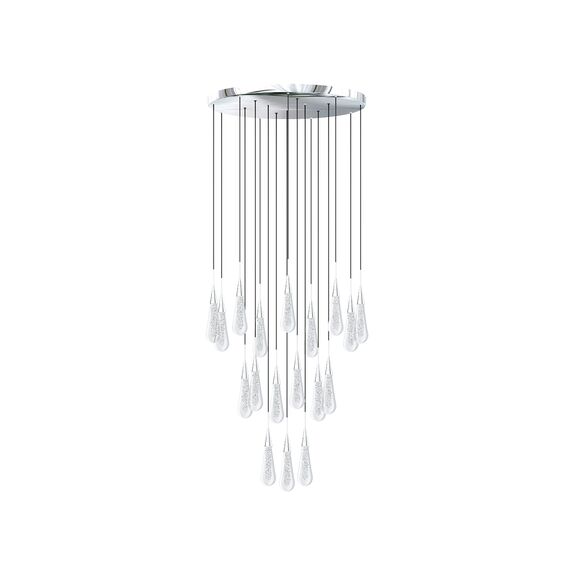 Kink Light 07861-18A,02 Подвес Гутта хром d50 h300 Led 54W (4000k)