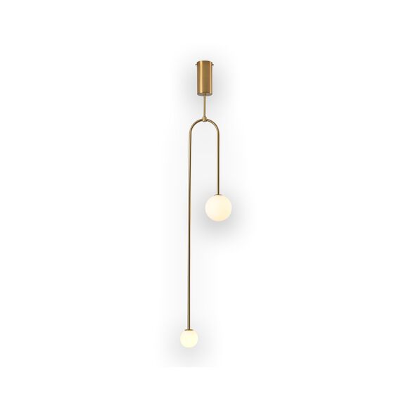 Kink Light 09488-2,20 Люстра Ирэн бронза d23 h133 G9 2*5W (Led лампы в комплекте 3000К)
