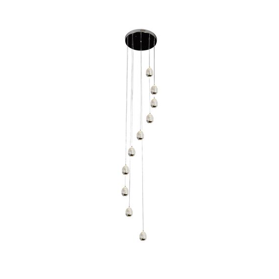 Kink Light 07866-10A,02 Подвес Берти хром d40 h300 Led 60w (4000K)